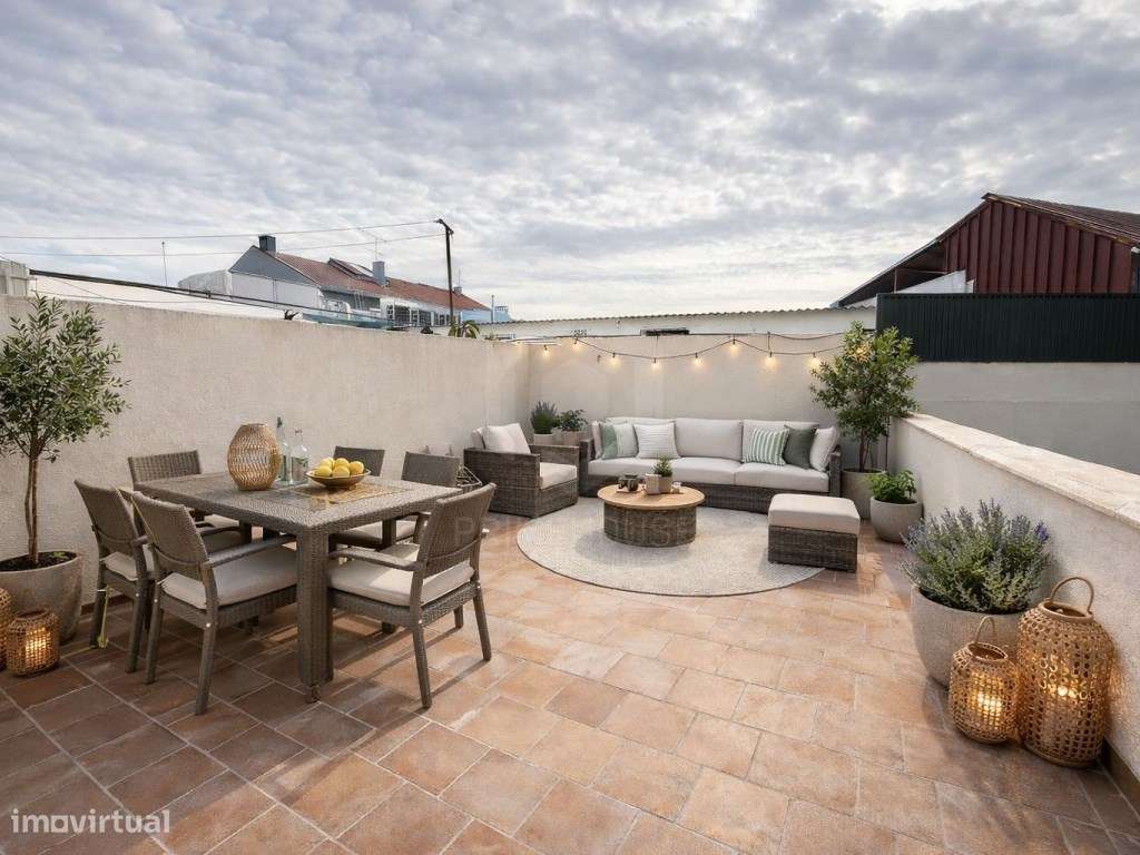 Apartamento T2 rés do chão com suite e jardim - Grande imagem: 4/5