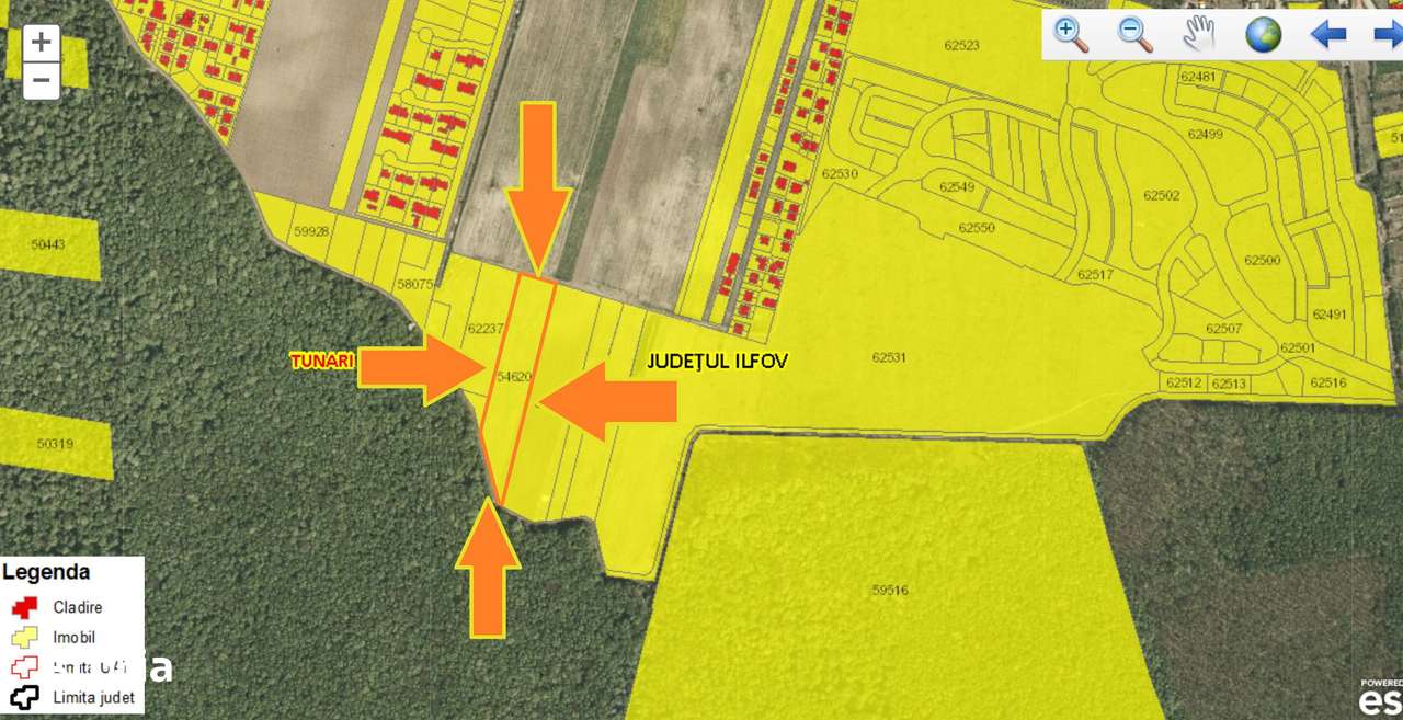 9400 mp | Ideal pentru investitie | Tunari | Deschidere la padure - Imagine principală: 1/11