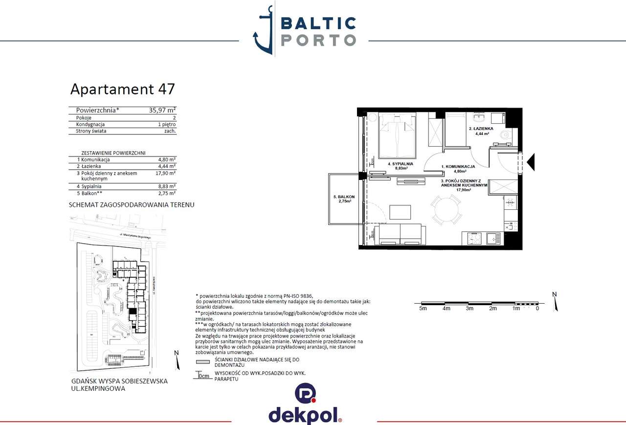 2 jasne pokoje blisko morza. Sauny. - Pełny obrazek: 3/8