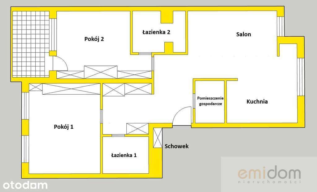 3 pok. przy Parku Miejskim | możliwe 4 pokoje-15