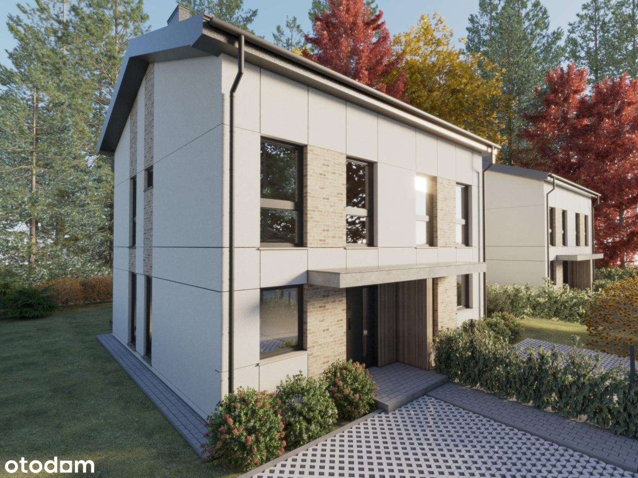 Segment z ogródkiem | 69 m² + poddasze | 2 miejsca postojowe | Józefów
