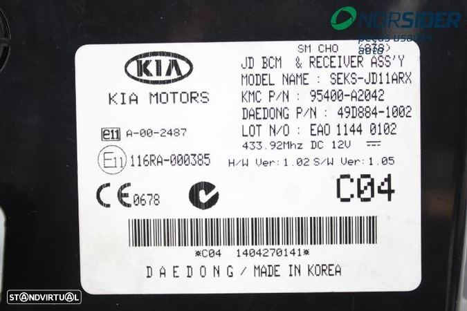Conjunto de imobilizador Kia Ceed S Coupe|12-15 - 8