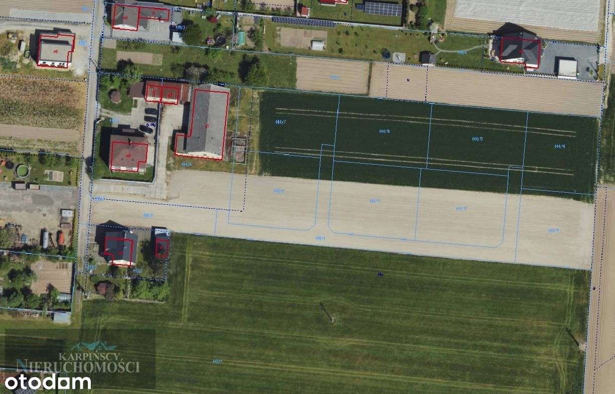 Działka budowlana Racibórz Sudół 870 m2 - Pełny obrazek: 2/7