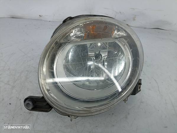 Optica Farol Esquerda Esq Fiat 500 (312_) - 1