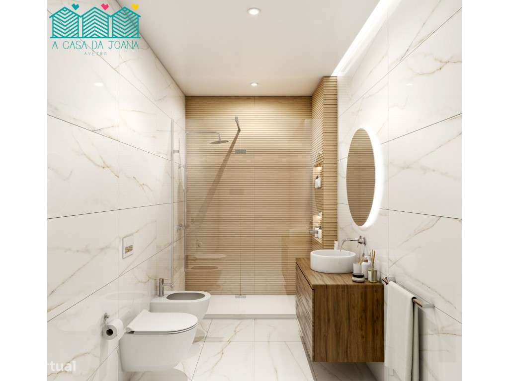 Apartamento T3 com Lugar de Estacionamento em Aveiro - Grande imagem: 3/6