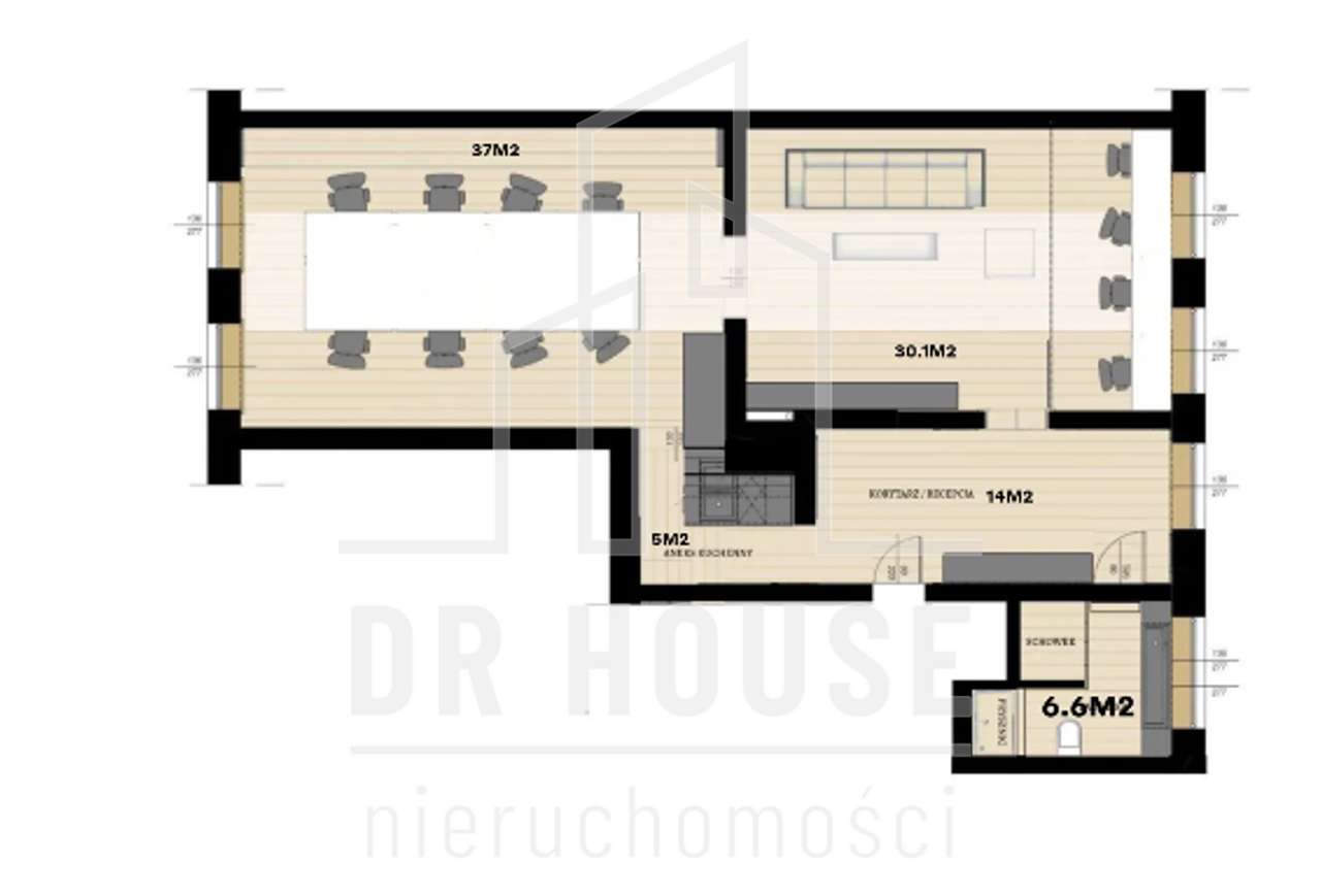 GWARNA przy PKP | 92,5m2 | Wygodne Biuro bądź Mieszkanie z potencjałem-6