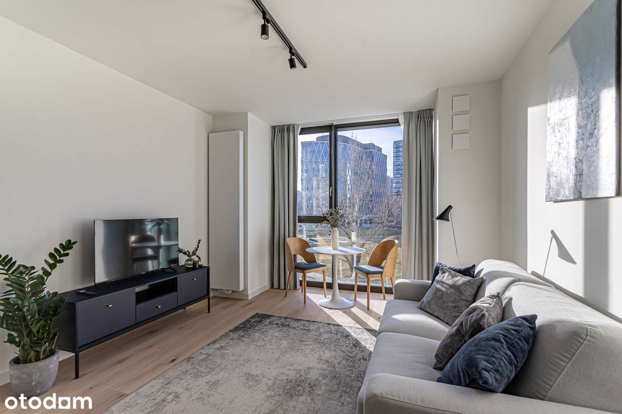 Apartament studio z klimatyzacją przy Metrze WILANOWSKA - Pełny obrazek: 2/14