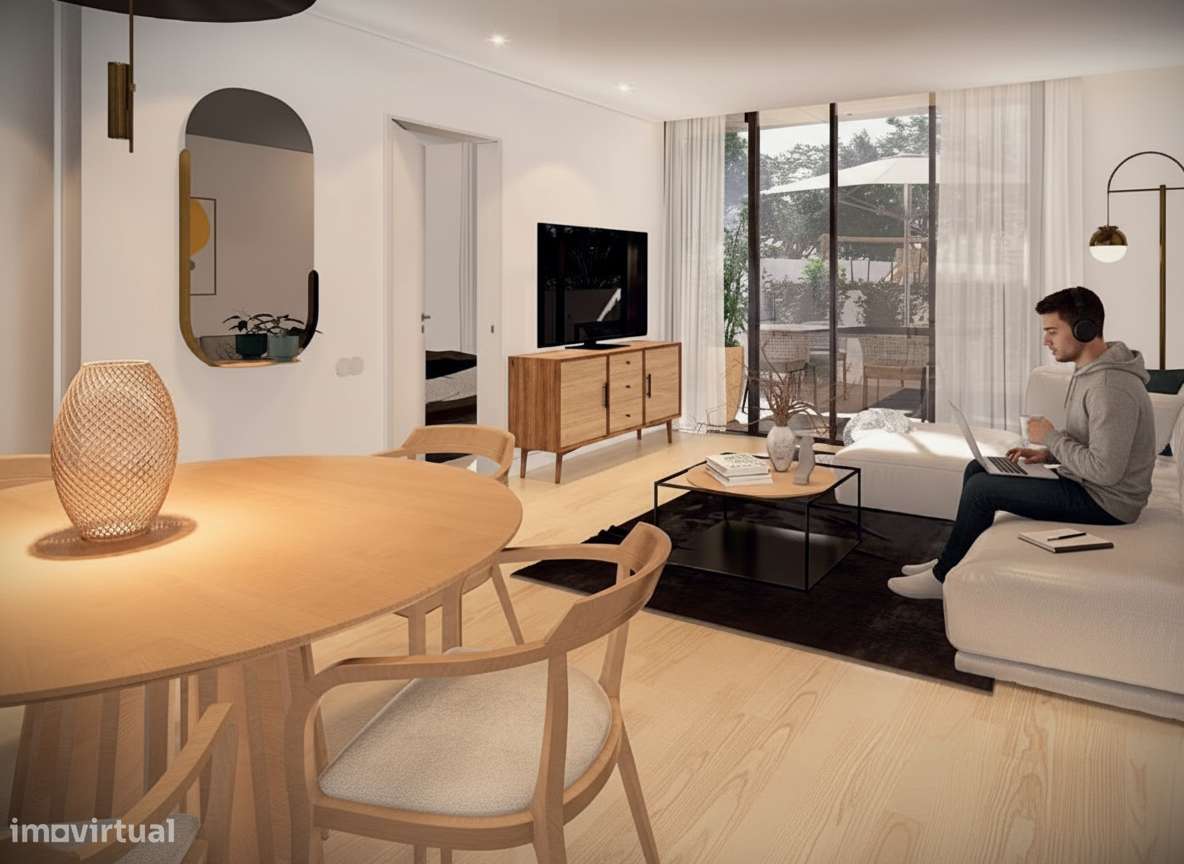 T1 moderno com varanda em, Gaia - Arcozelo-9