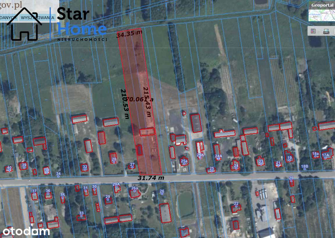 Ponad 69 arów z zabudową - Wola Siennicka-5