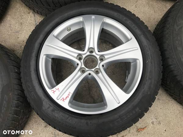 MERCEDES E KLASA W213 KOŁA FELGI OPONY 17" 225/55/R17 ET40 ZIMA A2134011200 - 2