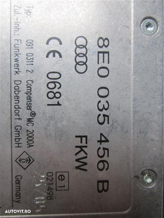 Amplificator semnal telefon Audi A4 / A6 An 2004 2005 2006 2007 2008 2009 2010 2011 cod 4E0035456B - 2