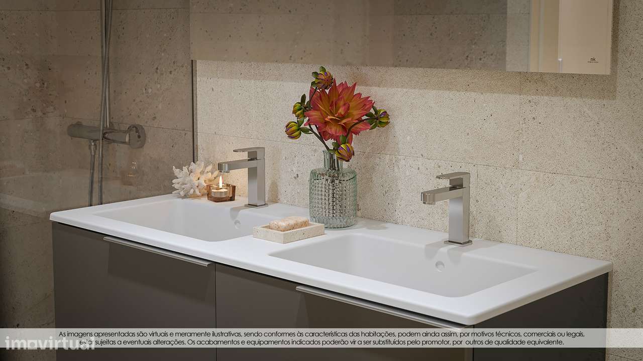 T2 Novo C/ Varanda e Lugar de Garagem em Arcozelo-8