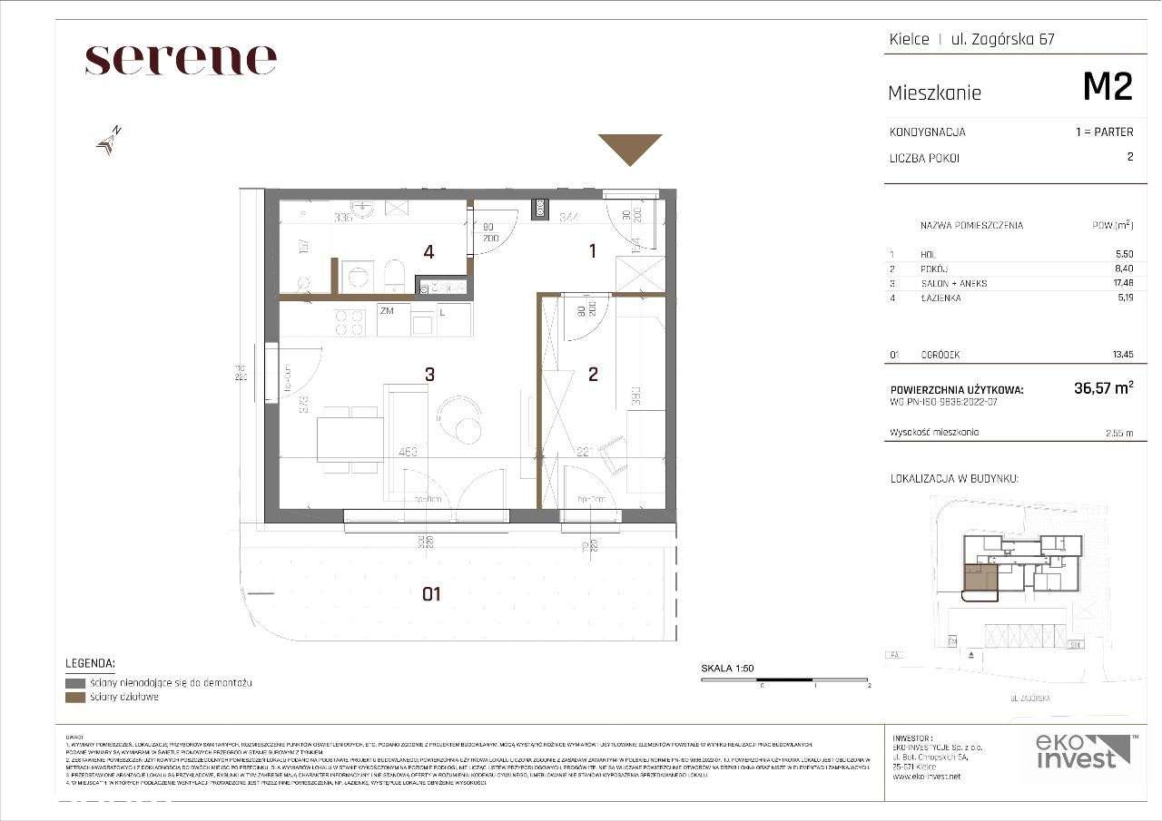 Apartamenty Serene M2 - Pełny obrazek: 2/6
