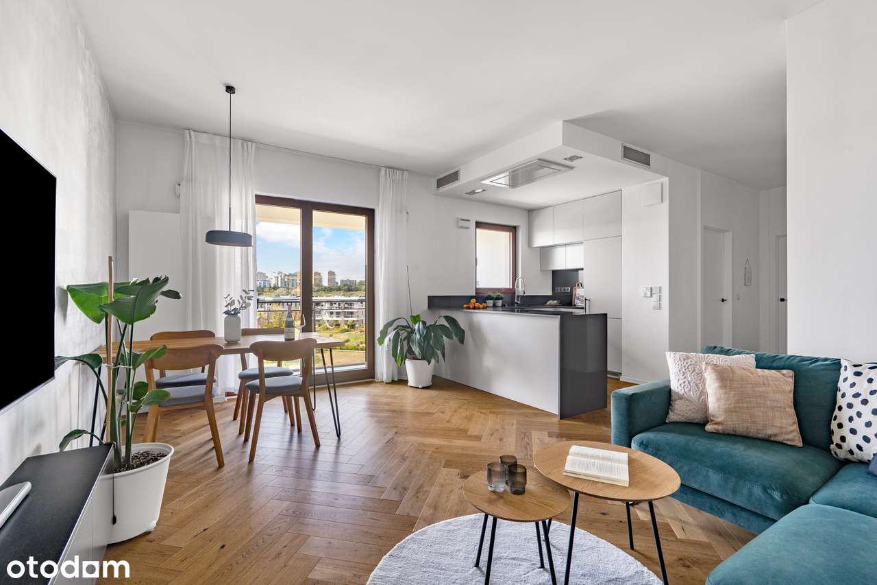 Klimatyzowane 3 pokoje z dużym balkonem | niecodzienny widok | garaż-9