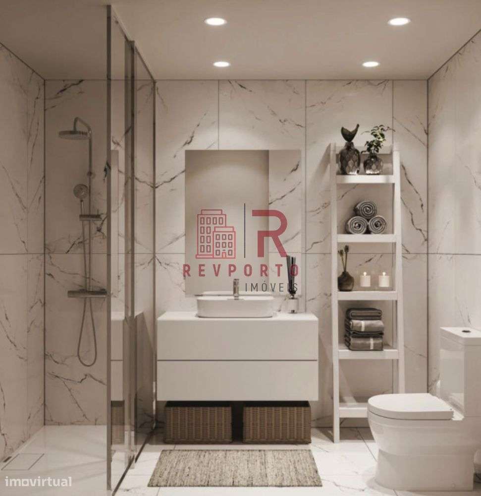 Apartamento T1  com varanda e garagem  - (Cedência de Posição)-2