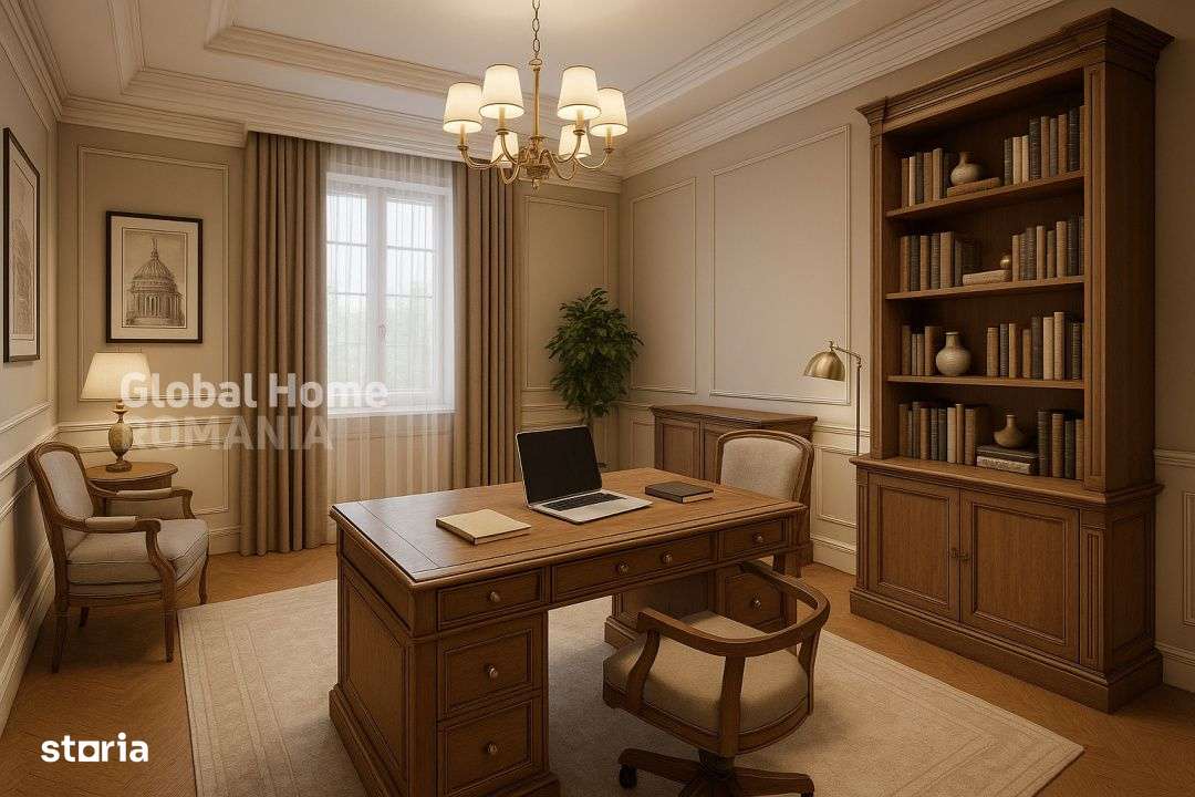 Spatiu birouri - 3 camere | Zona Cismigiu | Et. 2 – Cladire Interbel - Imagine principală: 1/12