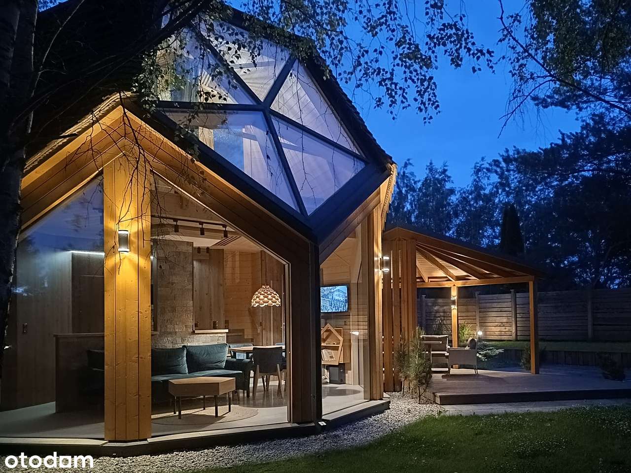GEOMETRYCZNE DOMY | GOTOWY PROJEKT POD WYNAJEM | SKRYBICZE