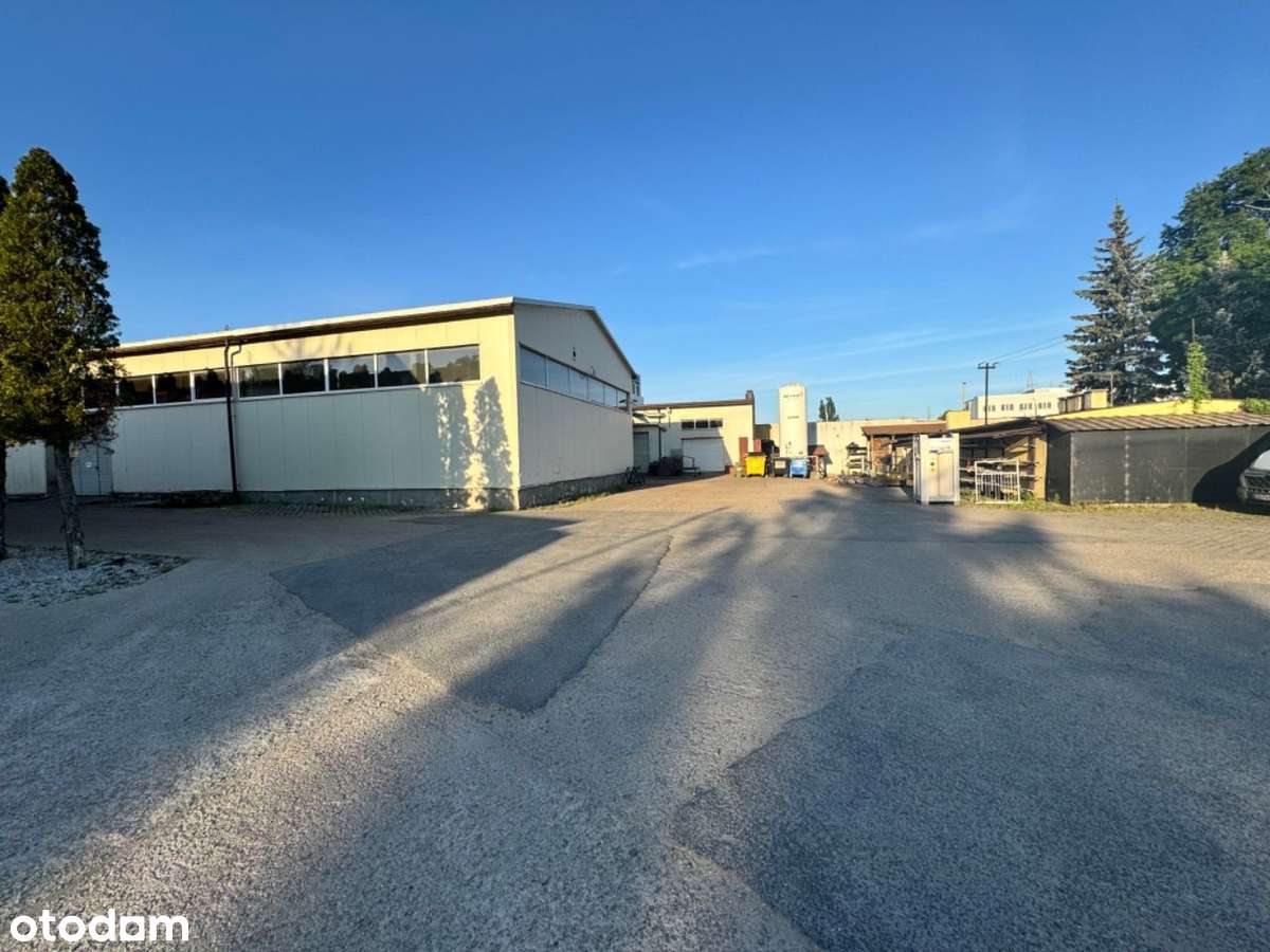 Hala produkcyjno-magazynowa z biurowcem i placem - Pełny obrazek: 4/9