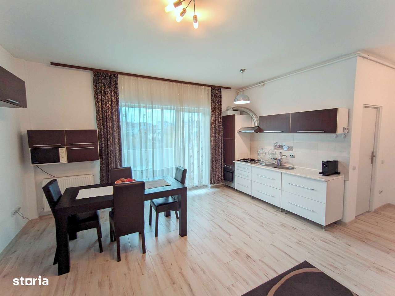 2 camere, bloc nou, mobilat modern, parcare, in Buna Ziua, zona LIDL - Imagine principală: 2/8