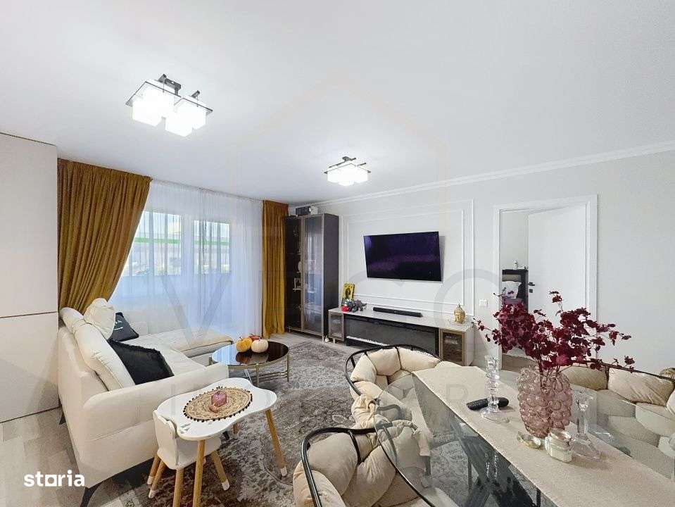 Apartament 2 camere complet mobilat, bloc nou, 58 mp, zona A. Vlaicu-1