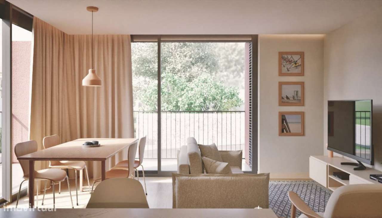 Cais de Leça: apartamento T1 à venda em Leça da Palmeira-2