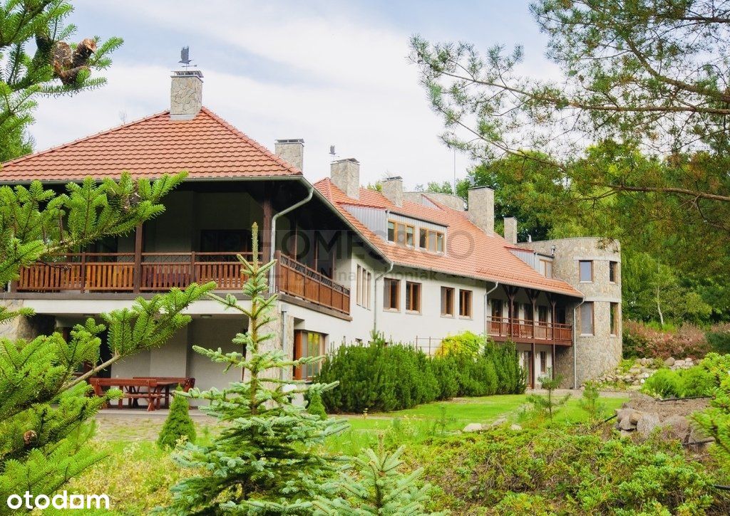 Luksusowa rezydencja z jeziorem w okolicy Poznania