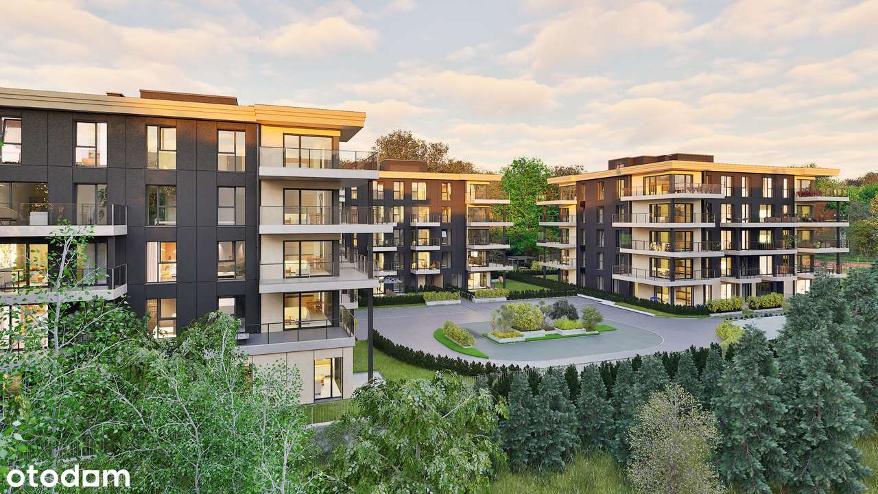 Nowe 2-pokojowe mieszkanie 54,2 m² z możliwością wydzielenia 3 pokoju. - Pełny obrazek: 2/8