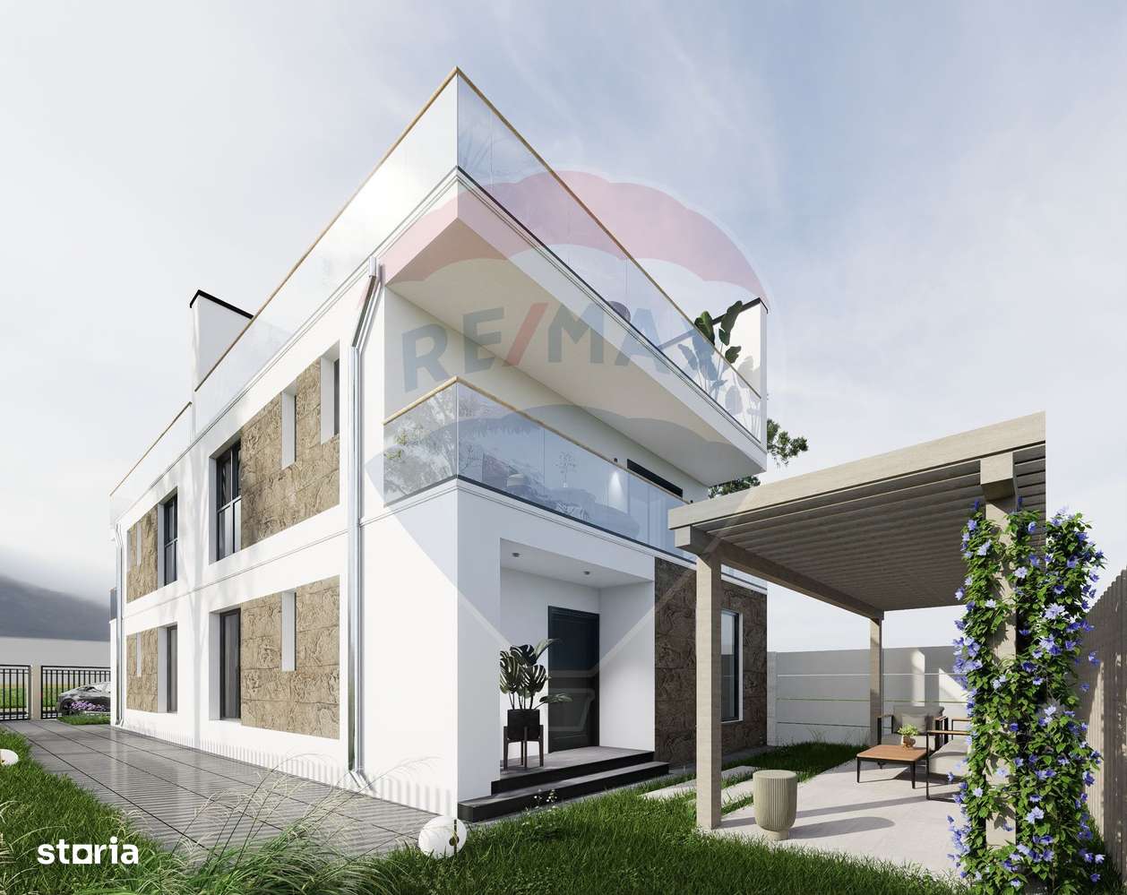 Casă tip duplex cu curte proprie și loc de parcare Popesti-Leordeni-2