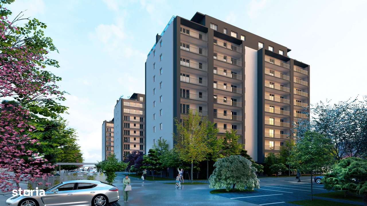 Ap 2 camere dec 50 mp utili balcon 11mp Orhideea D-na Stanca - Imagine principală: 3/9