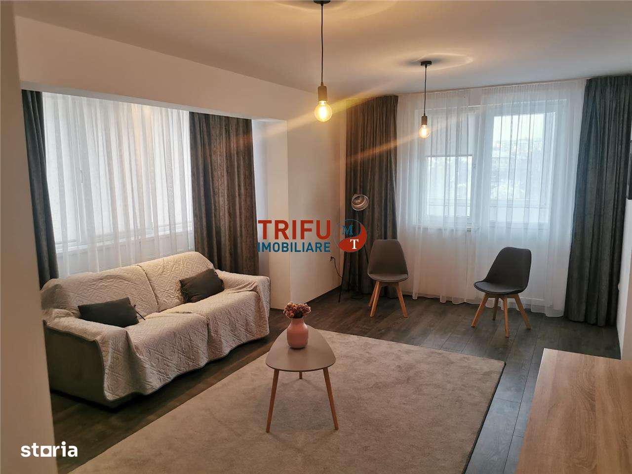 Apartament de inchiriat cu 2 camere zona linistita - Imagine principală: 1/9