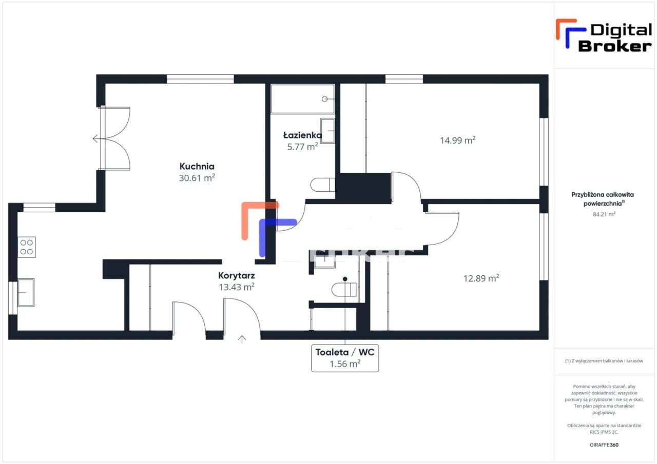 ⭐Taras 53m! ⭐Wysokość mieszkania 3m ⭐Lux ⭐-1