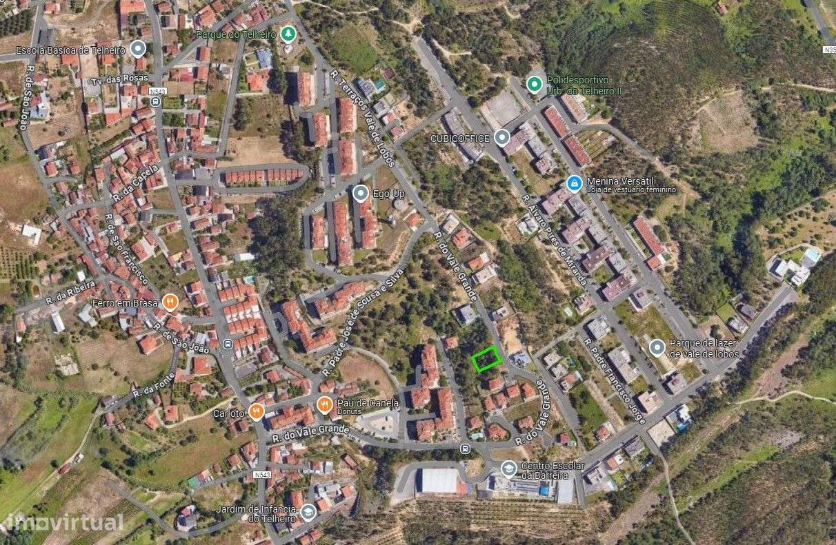 Lote Urbanizado com 587m² para Moradia -com projeto- Telheiro, Leiria - Grande imagem: 5/9