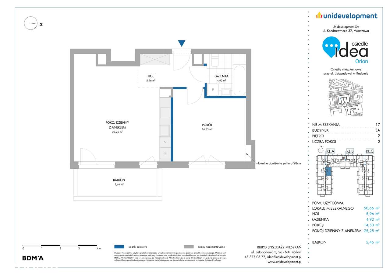 Osiedle Idea | mieszkanie 2-pok. | 3A/17 - Pełny obrazek: 2/7