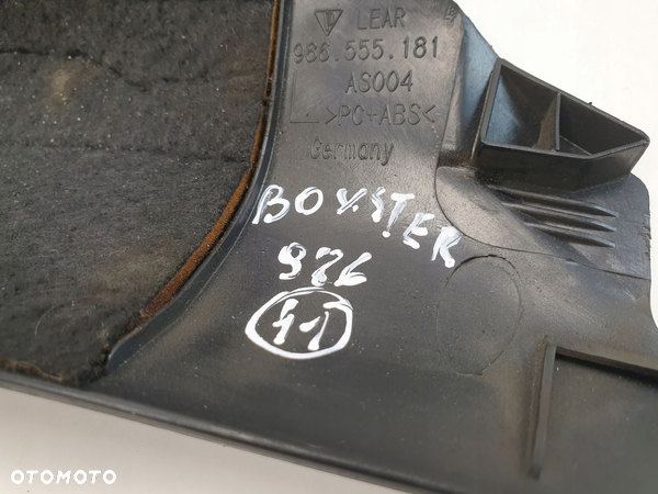 Porsche Boxster 986 LEWA OSŁONA SŁUPKA Maskownica - 5