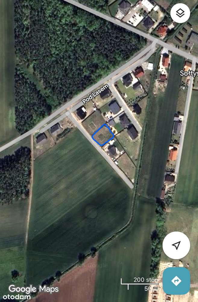 Działka budowlana, Łaszczyn, pow. rawicki, 763m2 - Pełny obrazek: 5/6