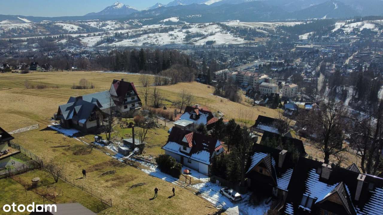 Działka budowlana z widokiem na Zakopane i góry! ul. Ciągłówka-1