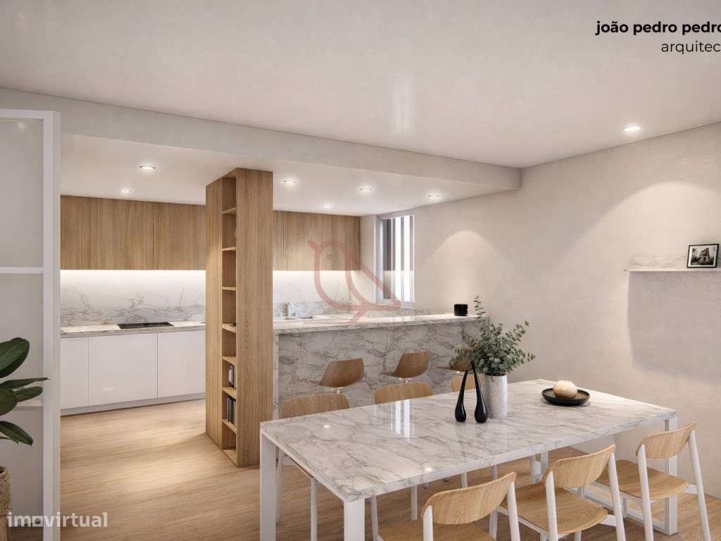 Apartamento T2 / Condomínio Fechado com Piscina / Fátima-14