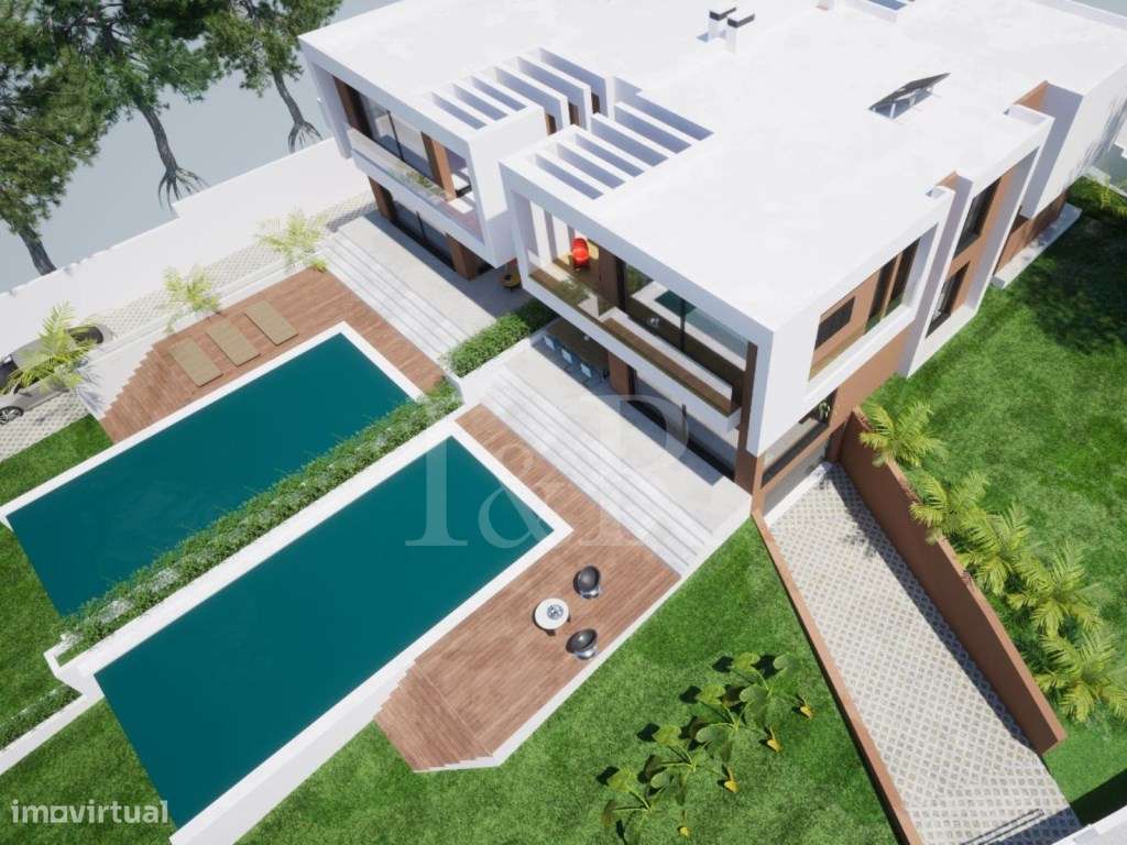 Moradia de luxo T5 com piscina e vista mar em Troia - Grande imagem: 3/54