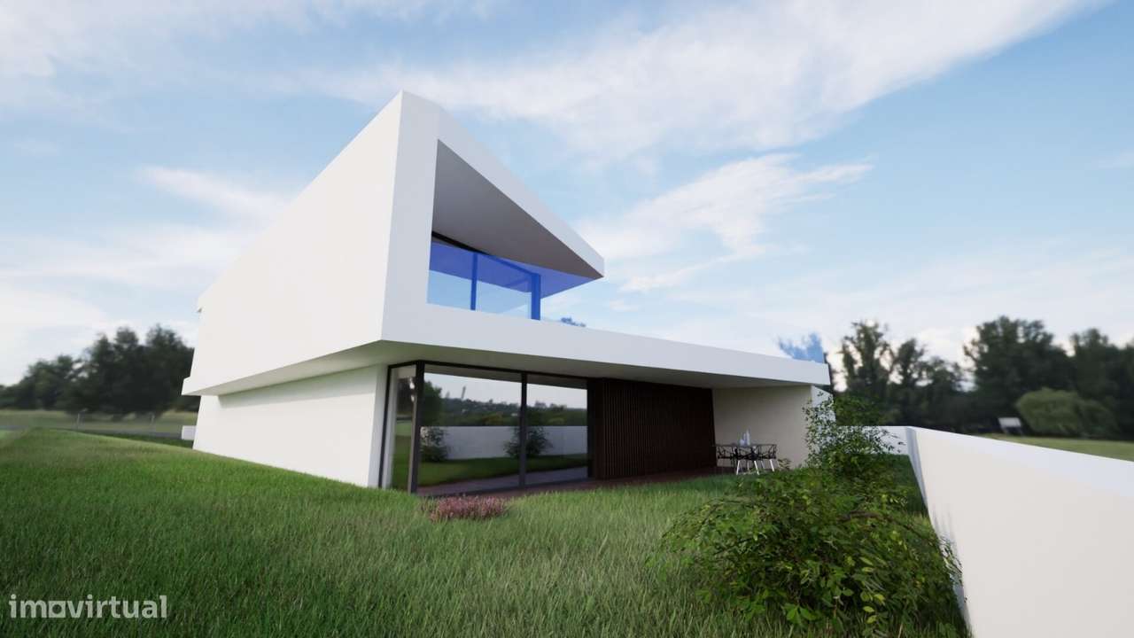 Moradia Moderna com Vista para a Baía de São Martinho – Em Construção-6