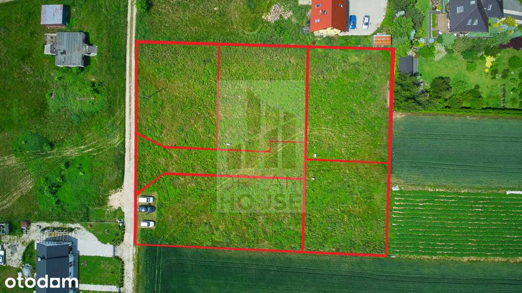 Działki budowlane – Bogdaszowice | 700–1208 m² |-1