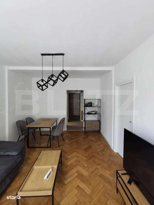 Apartament de 2 camere, 44 mp, etaj 1, renovat, zona Horea - Imagine principală: 5/10