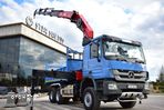 Mercedes-Benz ACTROS 3341 6x6 HMF 4220 K-4 HDS Żuraw Wywrotka Crane Kiper - 4