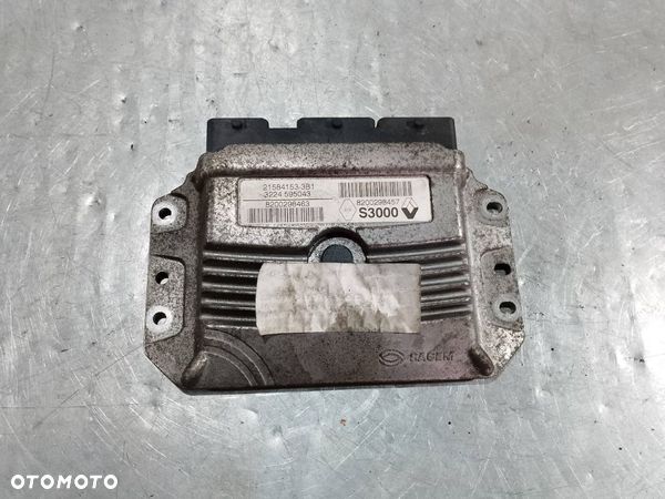 KOMPUTER, STEROWNIK RENAULT SCENIC II 1.6 16V 8200298463  8200298457 - 1