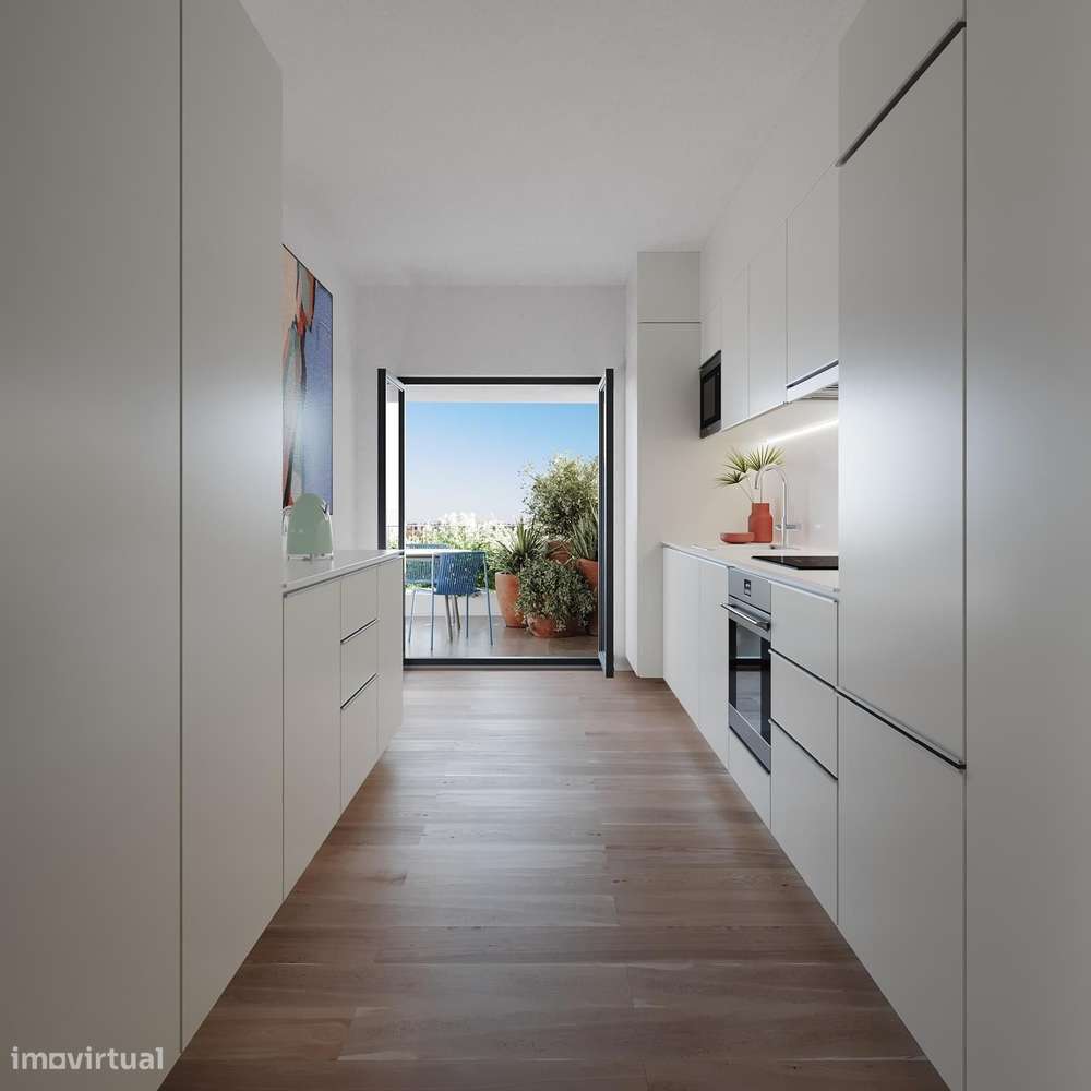 Apartamento T3 com piscina, Miraflores, Oeiras-7