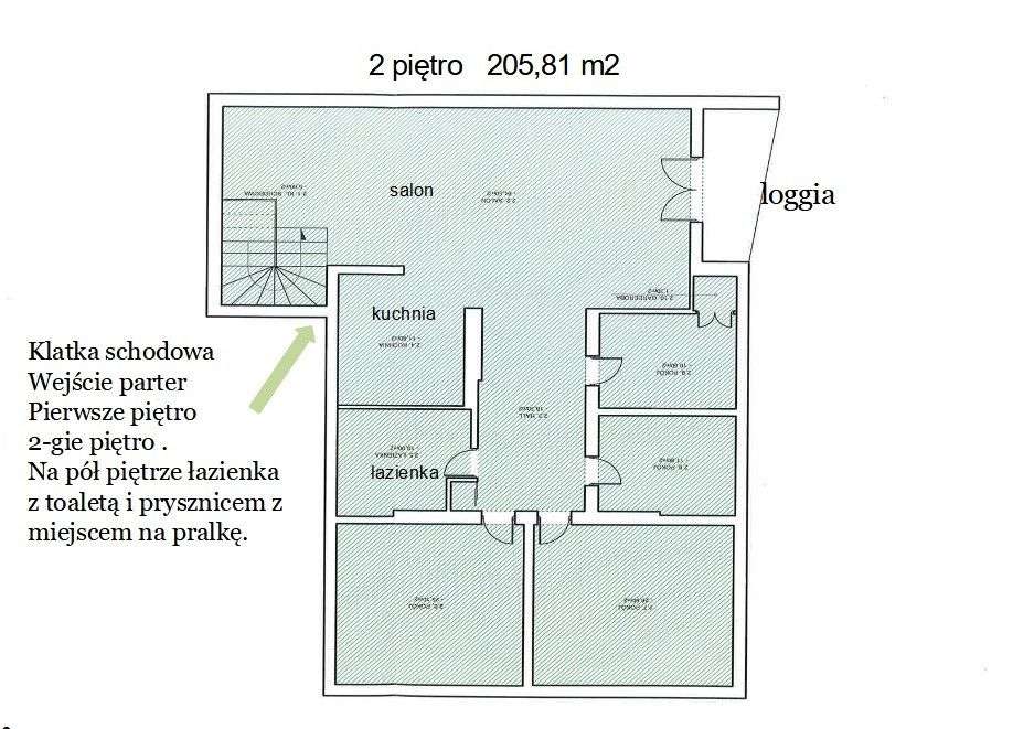 Przestronne 5-pokojowe mieszkanie 205 m², Anin-18