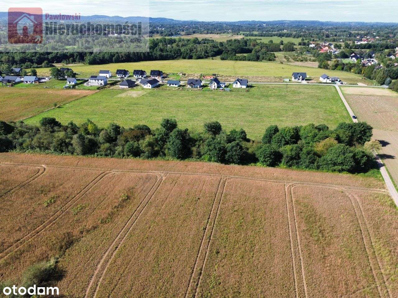 Działka, 898 m², Skawina-2