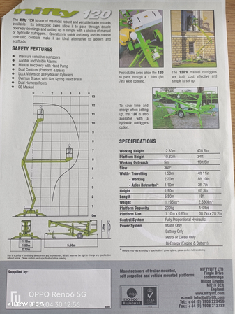 Niftylift 120-NOU - 8