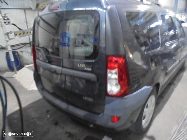 Carro MOT: K9K796 CXVEL: JR5147 DACIA  LOGAN 1 MCV 2008 1.5DCI 85CV 5P CINZA ESCURO DIESEL - 4