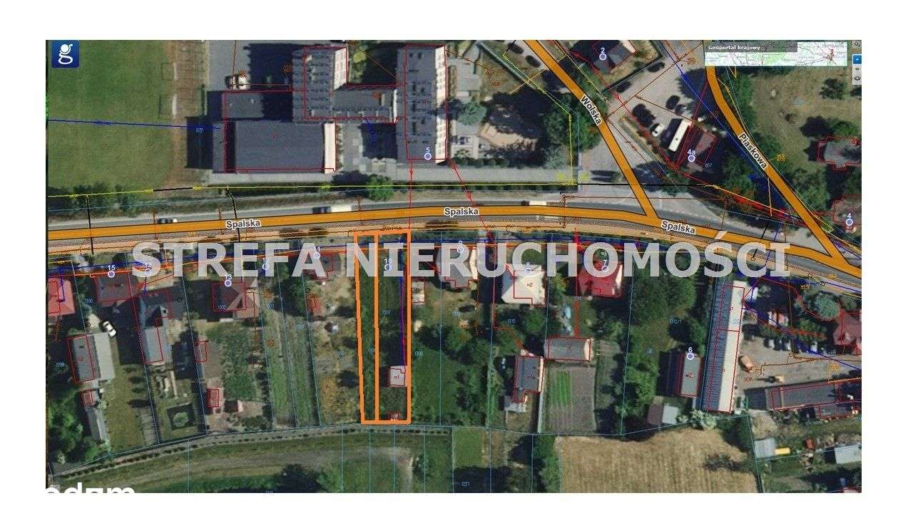 Działka w Inowłodzu o pow. 909 m2 - Pełny obrazek: 5/5