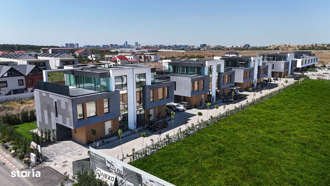 NEXO Nature Pipera - 320m utili,6 camere, 4 bai, piscina incalzat - Imagine principală: 2/25